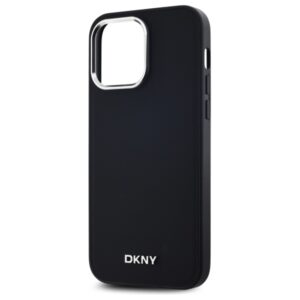DKNY DKHMP14XPSCMCLK Apple iPhone 14 Pro Max 6.7" juodos spalvos kietas dėklas Plain Logo MagSafe - Image 6