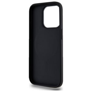 DKNY DKHMP15LPSCMCLK Apple iPhone 15 Pro 6.1" juodos spalvos kietas dėklas Plain Logo MagSafe - Image 7