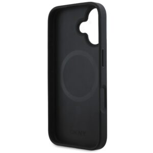 DKNY DKHMP16SPCPVSLK Apple iPhone 16 6.1" juodos spalvos kietas dėklas Checkered Pattern Magsafe - Image 7