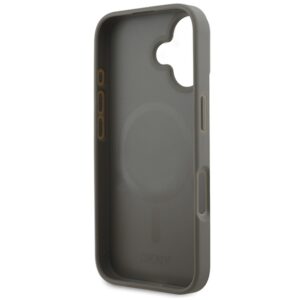 DKNY DKHMP16SPCPVSLE Apple iPhone 16 6.1" beige kietas dėklas Checkered Pattern Magsafe - Image 7