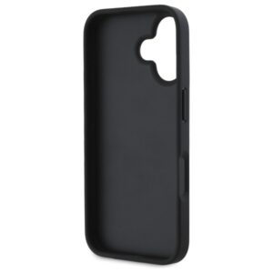 DKNY DKHCP16SPRTHSLK Apple iPhone 16 6.1" juodos spalvos kietas dėklas Texture Pattern Tonal Stripe - Image 7