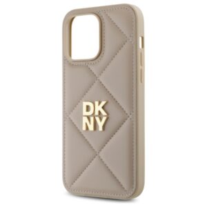 DKNY DKHCP14XPQDSLE Apple iPhone 14 Pro Max 6.7" beige Quilted Stack Logo - Image 6