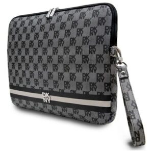 DKNY Dėklas kompiuteriui DKCS16PVSHLK 16" juodos spalvos Checkeraudonos spalvos Pattern Printed Stripes - Image 2