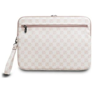 DKNY Dėklas kompiuteriui DKCS14PVSHLP 14" rožinės spalvos Checkeraudonos spalvos Pattern Printed Stripes - Image 3