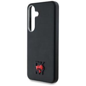 Dėklas DKNY Leather Heart of NY Samsung Galaxy S25 juodos spalvos - Image 6