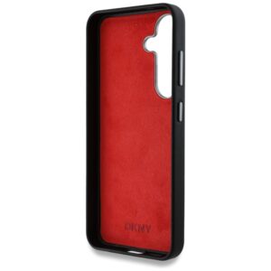 Dėklas DKNY Leather Heart of NY Samsung Galaxy S25 juodos spalvos - Image 7