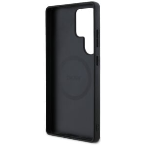 Dėklas DKNY Leather Checkered Pattern MagSafe Samsung Galaxy S25 Ultra juodos spalvos - Image 7