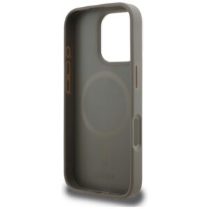 Dėklas DKNY Checkered Pattern Magsafe Apple iPhone 16 Pro Max beige - Image 7