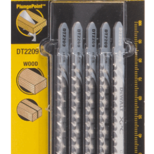 DEWALT PJŪKLELIS SIAURAPJŪKLIUI 100x75/4,2mm T101D XPC MEDIENAI / 5vnt. ŠVARUS PJŪVIS
