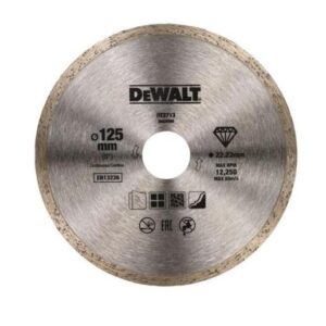 DEWALT DEIMANTINIS DISKAS PILNAS 125x1,6x5x22,2mm