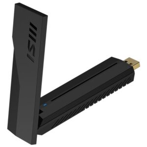 MSI BE6500 WiFi7 USB Stick - Dongle WLAN 2880 Mbit/ai - Image 2