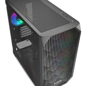 Sharkoon MK3 RGB „Micro Tower“ Juoda - Image 3