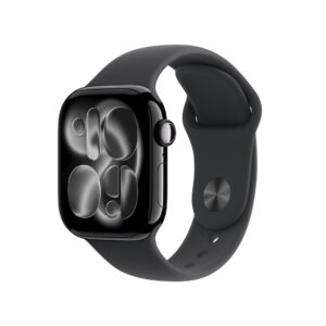 Apple Watch Series 11 OLED 42 mm Skaitmeninis 374 x 446 pikseliai Lietimui jautrus ekranas Juoda „Wi-Fi“ GPS (palydovinis) - Image 1
