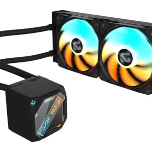 GIGABYTE GAMING 240 Procesorius Universalusis skystinis aušintuvas 12 cm Juoda - Image 3