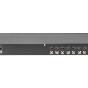 Digitus DS-12910 KVM jungiklis Stovo montavimas Juoda - Image 2