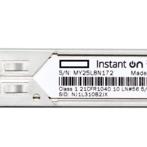 HPE Aruba Networking Networking Instant On 1G SFP LC SX 500m OM2 MMF Transceiver tinklo siųstuvų-imtuvų modulis - Image 2