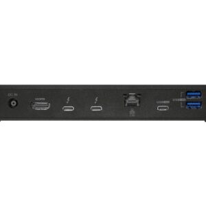 Conceptronic DONN30B knyginių kompiuterių dokas / jungčių replikatorius Vielinis Thunderbolt 4 Juoda - Image 3
