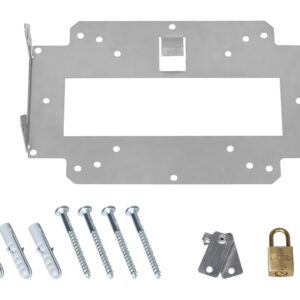 LANCOM Wall Mount + Lock (LN, Bulk 10) Metalinis - Image 1