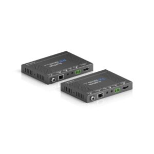 PureTools PT-HDBT-200 vaizdo ir garso signalų ilgintuvas AV siųstuvas ir imtuvas Juoda - Image 2