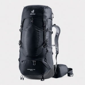 Deuter Aircontact Lite 40 + 10 Kuprinė juoda pilka - Image 1