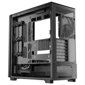 Antec FLUX SE „Midi Tower“ Juoda, Medis - Image 2