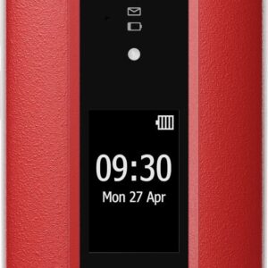 Doro Leva L30 7,11 cm (2.8") 142,7 g Raudona, Balta Bazinis telefonas - Image 2
