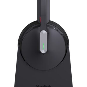 Yealink WH64 Dual Teams Laisvų rankų įranga Bevielis Su lankeliu Biuras / skambučių centras C tipo USB Bluetooth Juoda - Image 2