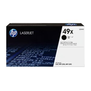 HP „LaserJet" Q5949X juodų dažų spausdinimo kasetė su išmoningo spausdinimo technologija