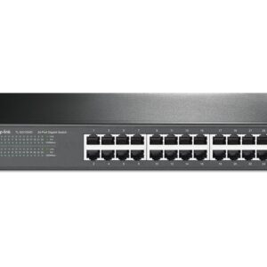 TP-Link TL-SG1024D tinklo komutatorius Ne-valdomas Gigabit Ethernet (10/100/1000) Pilka