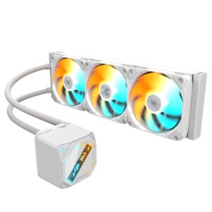 GIGABYTE GAMING 360 ICE Procesorius Universalusis skystinis aušintuvas 12 cm Balta 1 vnt
