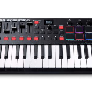 M-AUDIO Oxygen Pro Mini MIDI klaviatūra 32 raktai USB Juoda - Image 2