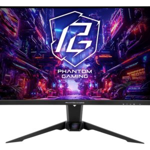 Asrock PG32QFT kompiuterio monitorius 81,3 cm (32") 2560 x 1440 pikseliai Quad HD LED Juoda