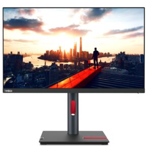 Lenovo ThinkVision P24h-30 kompiuterio monitorius 60,5 cm (23.8") 2560 x 1440 pikseliai Quad HD LED Juoda - Image 1