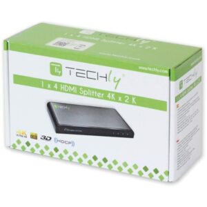 Techly IDATA HDMI-4K4 vaizdo signalų daliklis 4x HDMI - Image 2