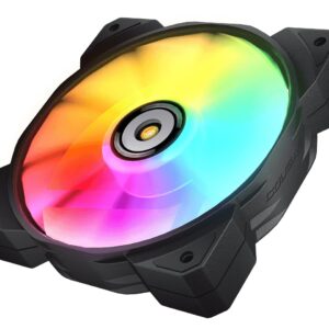 COUGAR CGR-CF-MHP12HB3-RGB Kompiuterio korpusui Orinis aušintuvas 12 cm Juoda, Balta 3 vnt - Image 3