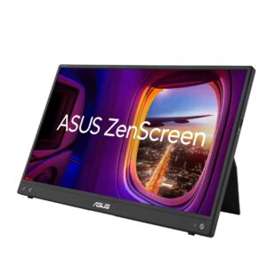 ASUS MB16AHV kompiuterio monitorius 39,6 cm (15.6") 1920 x 1080 pikseliai „Full HD“ LCD Juoda - Image 1