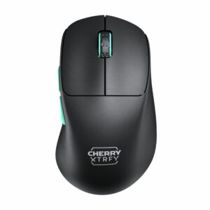 CHERRY XTRFY CX-M64W-BLACK kompiuterio pelė Žaidimams Radijo dažnio belaidė 26000 DPI