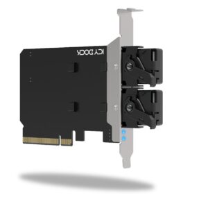 Icy Dock MB312M4P-B sąsajos plokštė / adapteris M.2, PCIe - Image 1