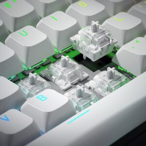 HATOR Skyfall 65 MAG ULTRA 8K klaviatūra Žaidimams USB QWERTY Anglų (JAV) Juoda, Balta - Image 3