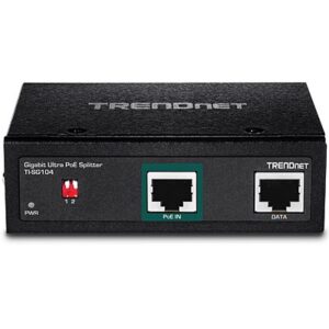 Trendnet TI-SG104 tinklo dalytuvas Maitinimas per Eternetą (PoE) Juoda - Image 3