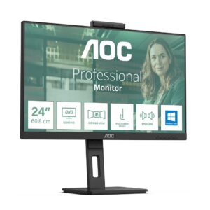 AOC 24P3CW kompiuterio monitorius 60,5 cm (23.8") 1920 x 1080 pikseliai „Full HD“ LED Juoda - Image 2