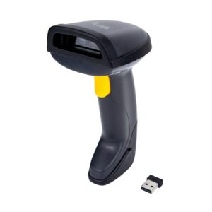 Equip 351029 brūkšninių kodų skaitytuvas Rankinis brūkšninių kodų skaitytuvas 1D/2D CMOS Juoda
