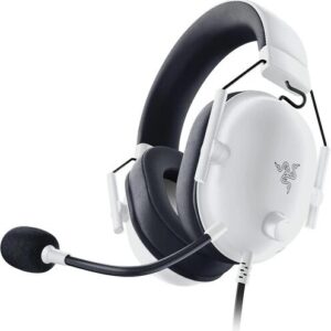 Razer Blackshark V2 X Laisvų rankų įranga Vielinis Su lankeliu Žaidimams Juoda, Balta