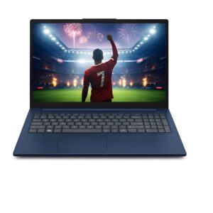 „Lenovo IdeaPad Slim 3 15IPH11 Ultra 5 322“, 15,3 colių WUXGA IPS, 60 Hz, 400 nits, AG, 16 GB DDR5 5600, 512 GB SSD, „Intel Graphics“, kamera 1080p + IR, 60 Wh, „Windows 11“, „Cosmic Blue“ - Image 2