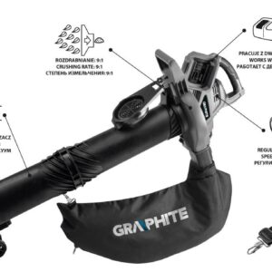 Graphite 58G036 lapų pūstuvas
