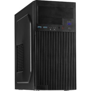 Inter-Tech IT-6521 Straight „Micro Tower“ Juoda - Image 2