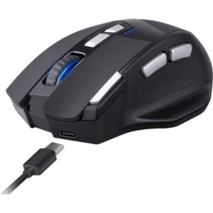 KOMPIUTERIO PELĖ DEFENDER GM-885 KNIGHT RF BELAIDAS 3200dpi 8P JUODA - Image 2