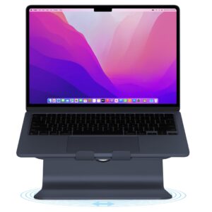 Rain Design MSTAND360 LAPTOP STAND WITH 360 Nešiojamojo kompiuterio stovas Juoda 38,1 cm (15") - Image 2