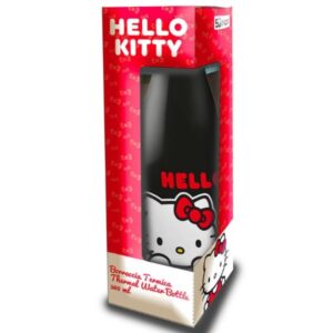 Coriex Hello Kitty water bottle 500ml juodos spalvos 10684 - Image 2