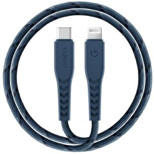 ENERGEA Nyloflex USB-C - Lightning Kabelis C94 MFI 1.5m blue - Image 1